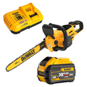 DeWalt DCMCS574X1-XE 54V 9.0Ah FlexVolt Li-ion Cordless Brushless 450mm (18") Chainsaw Combo Kit
